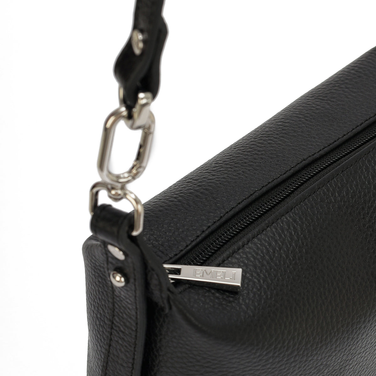 Classic Leather Shoulder Bag