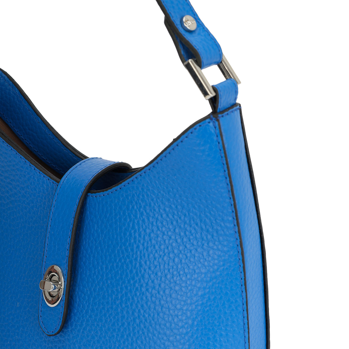 Leather Half Moon Bag
