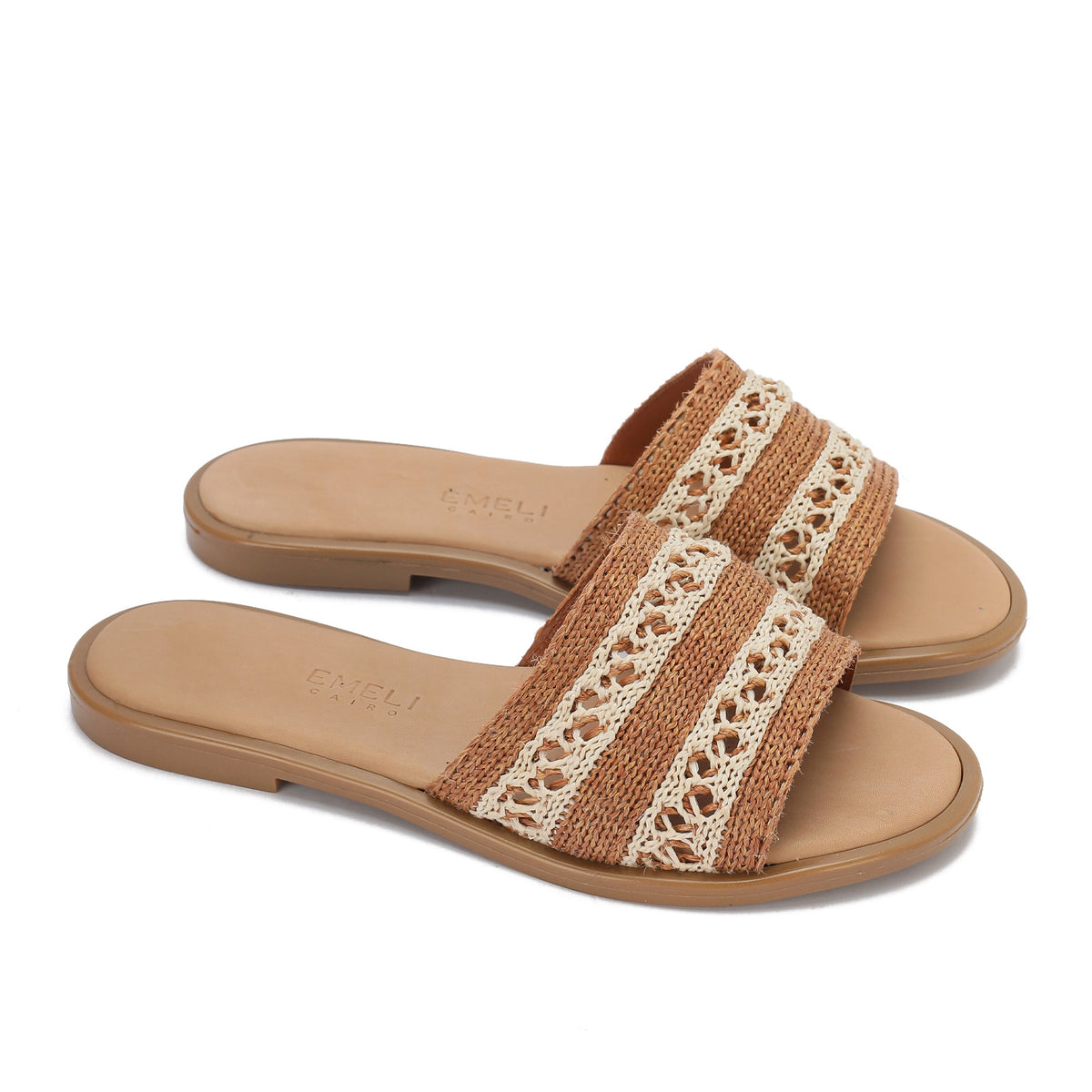 Woven Slide Slippers