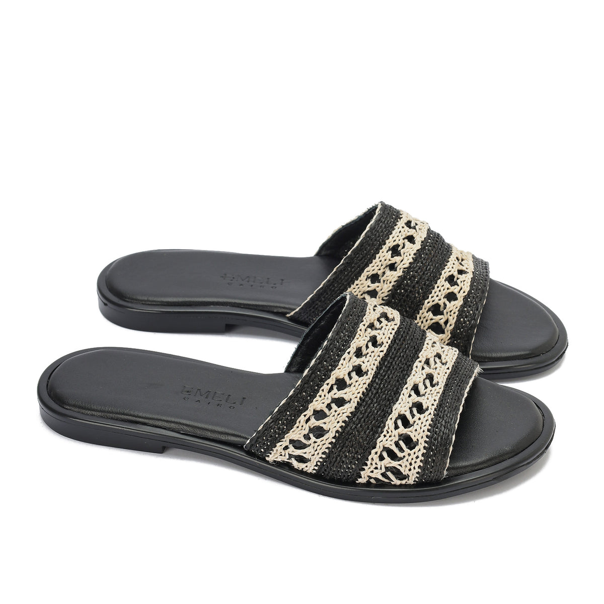 Woven Slide Slippers