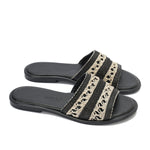 Woven Slide Slippers