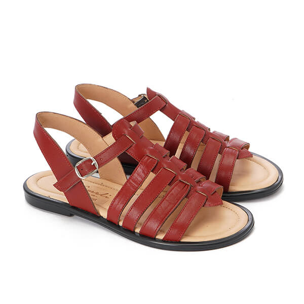 Leather Roman-Style Sandals