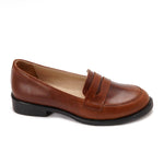 Vintage Havana Leather Flats