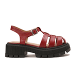 Platform Roman Style Leather Sandals