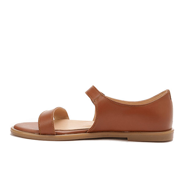 Matt Leather Sandals