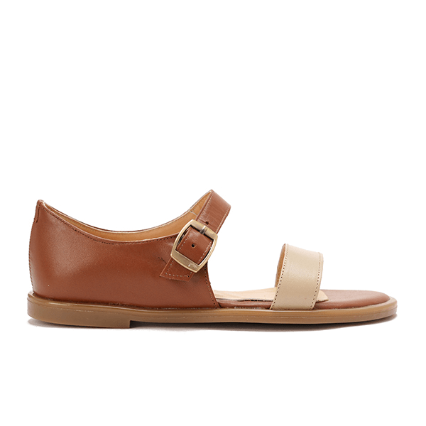 Matt Leather Sandals