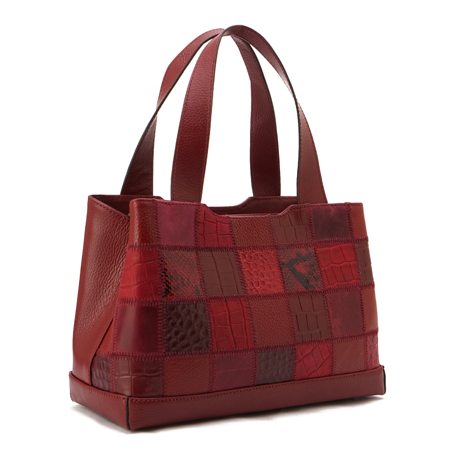 #color_Patchwork Burgundy