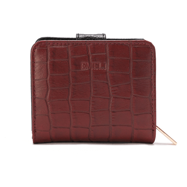 Snap Leather Wallet