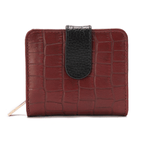 Snap Leather Wallet