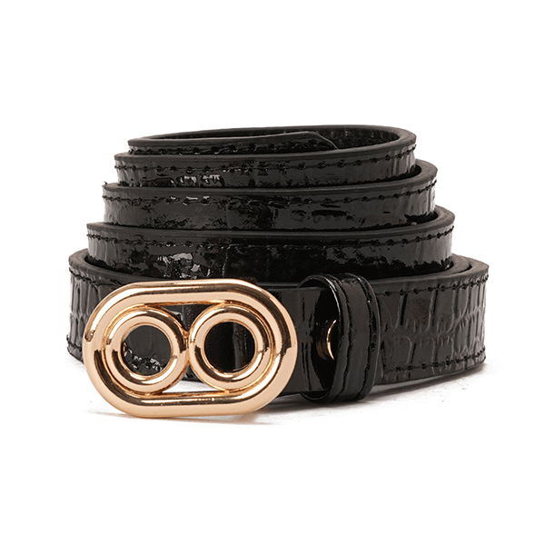 Double Ring Leather Belt