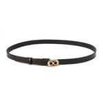 Double Ring Leather Belt