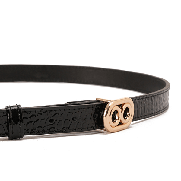 Double Ring Leather Belt