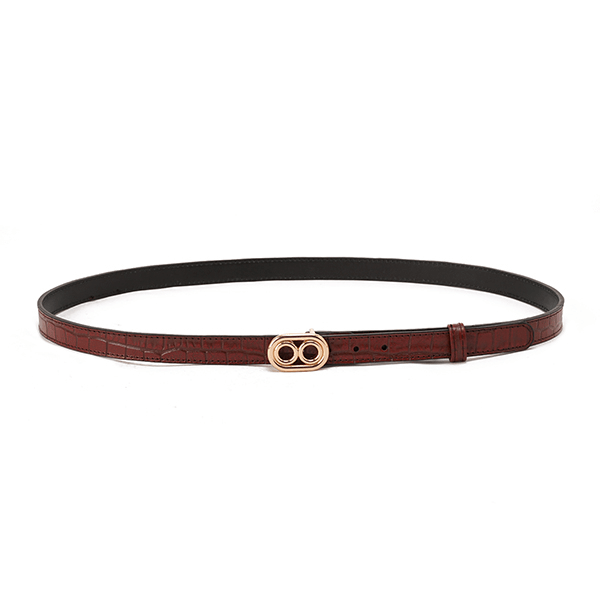 Double Ring Leather Belt