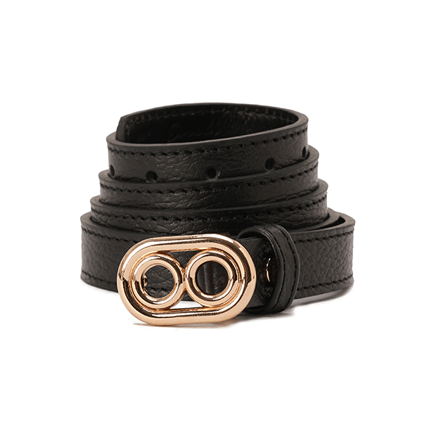 Double Ring Leather Belt