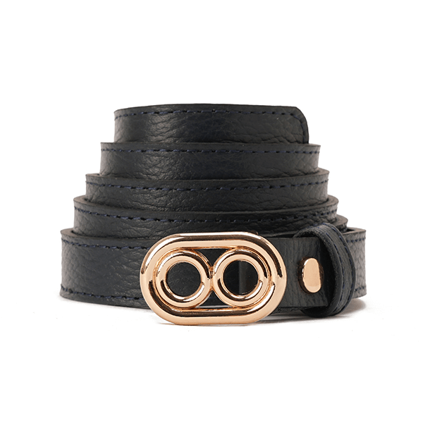 Double Ring Leather Belt