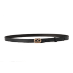 Double Ring Leather Belt