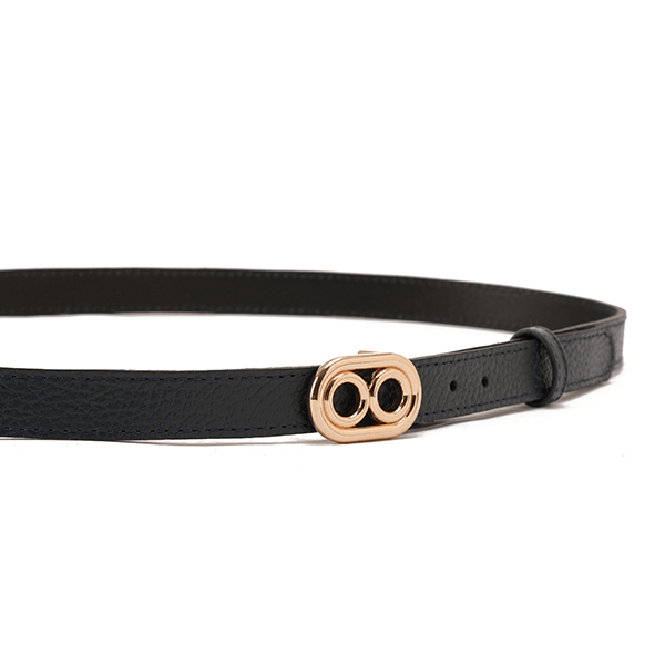 Double Ring Leather Belt