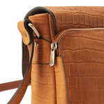 Alina – Multi-Pocket Leather Crossbody Bag