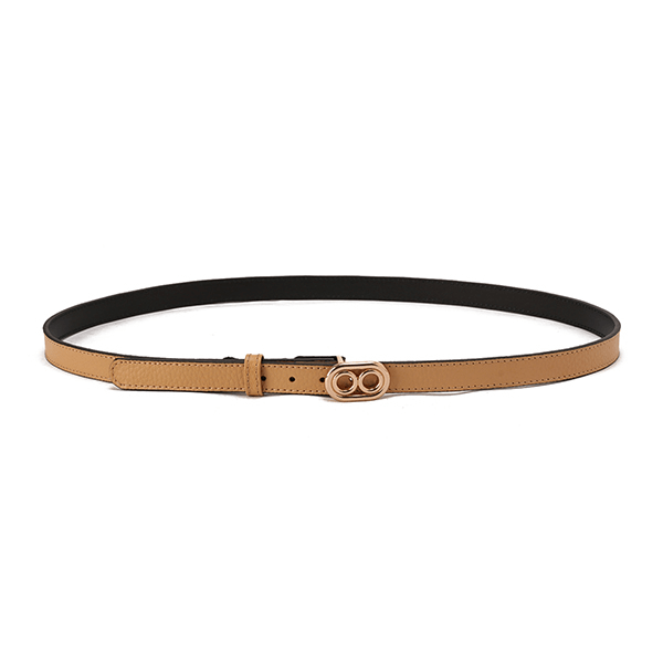 Double Ring Leather Belt