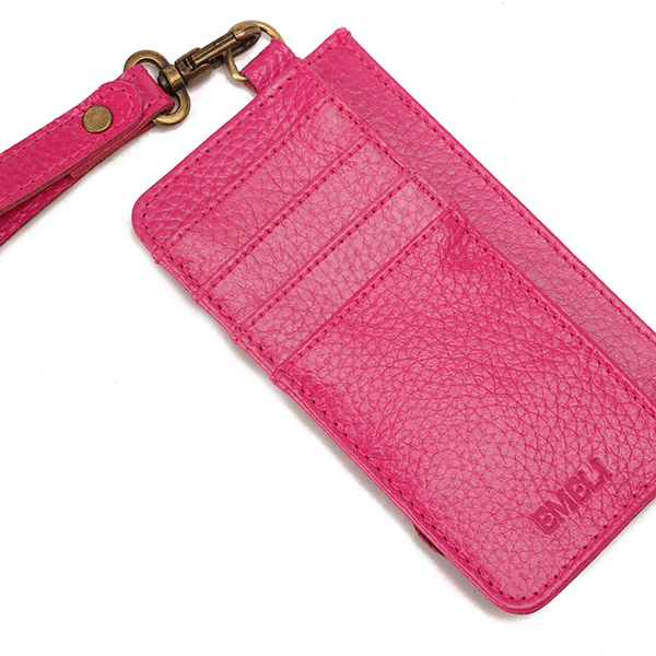 Floral Leather Cardholder