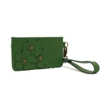 Floral Leather Cardholder