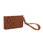 Floral Leather Cardholder