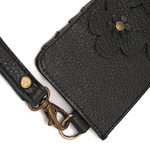 Floral Leather Cardholder