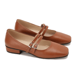 Double Strap Mary Jane Flats