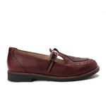Leather Retro Flats