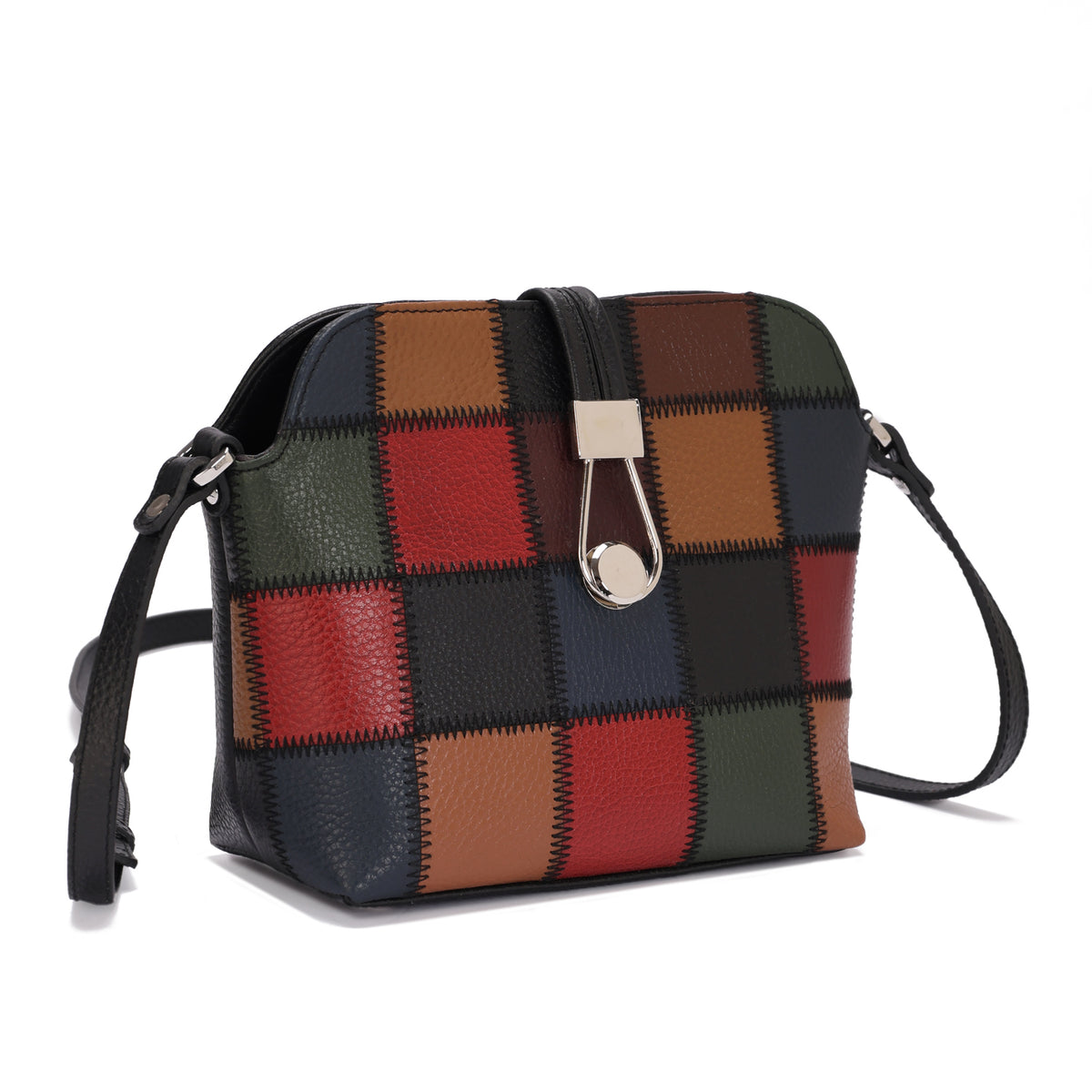 Tara – Leather Crossbody Bag with Buckle