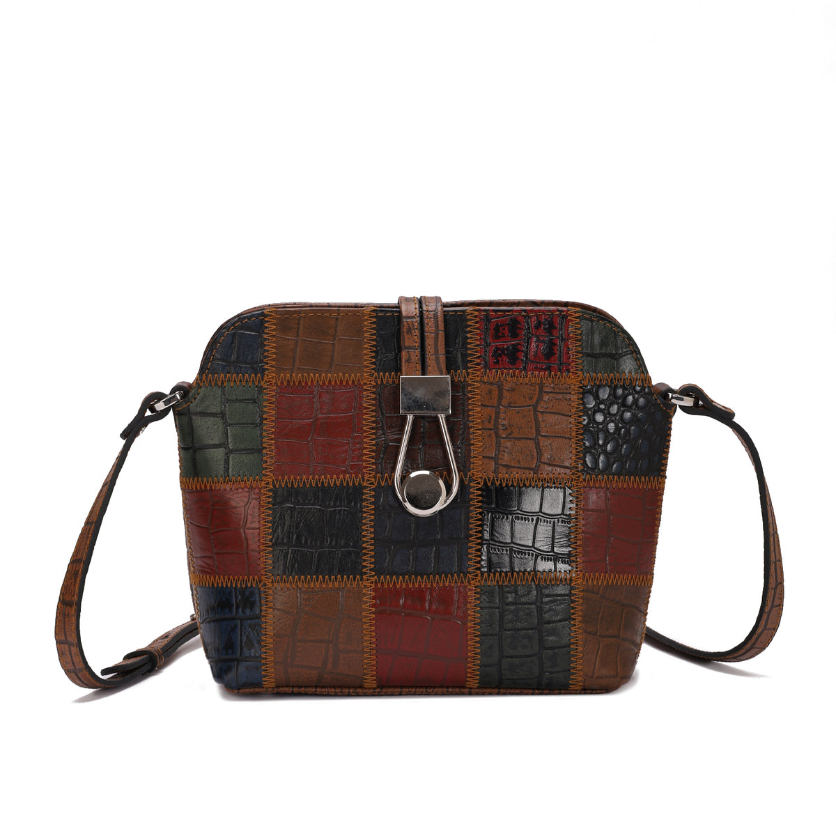 Tara – Leather Crossbody Bag with Buckle