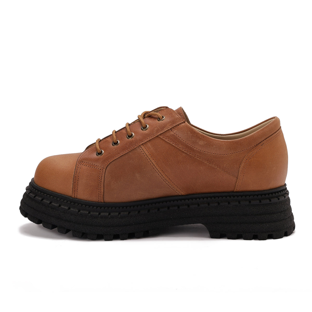 Chunky Platform Leather Shoes