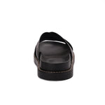 Cross Strap Slide Slippers