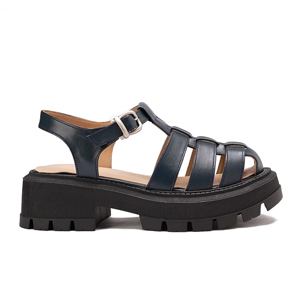 Platform Roman Style Leather Sandals