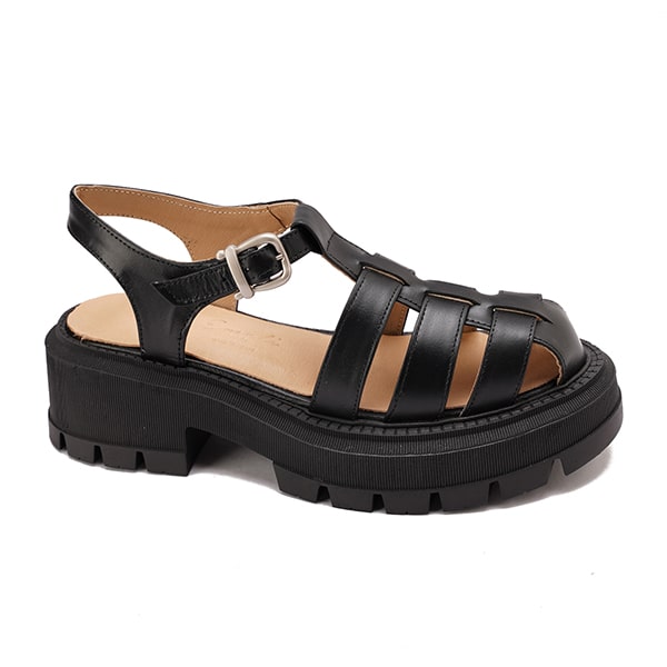 Platform Roman Style Leather Sandals