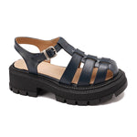 Platform Roman Style Leather Sandals