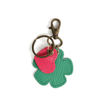 Lucky Clover Leather Charm