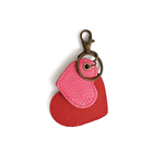 Heart to Heart Leather Charm