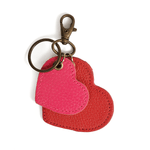 Heart to Heart Leather Charm