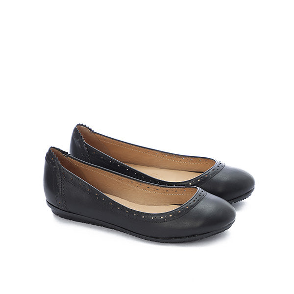 Leather Ballet Flats