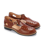 T-Bar Leather Loafers
