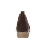 Brogue Ankle Leather Boots