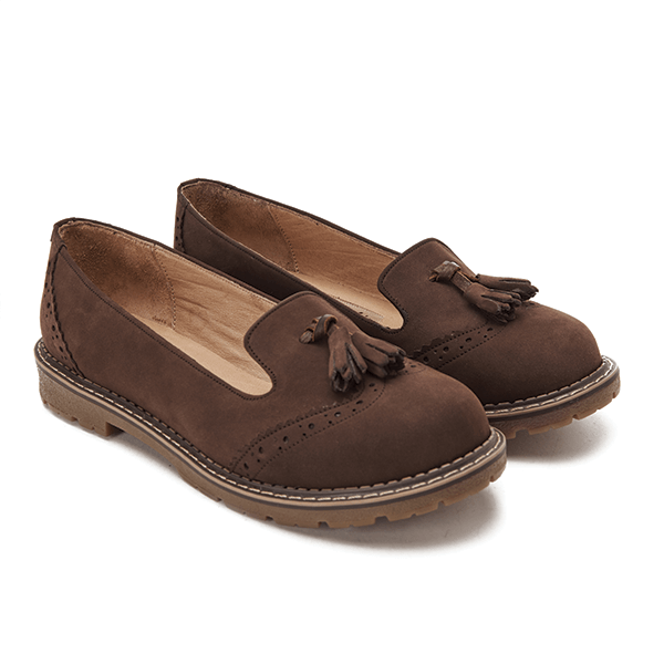 Tassel Leather Loafers