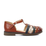 Multi-color Strap Sandals - Emeli Leather Store