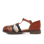 Multi-color Strap Sandals - Emeli Leather Store