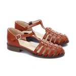 Havana Strap Sandals - Emeli Leather Store