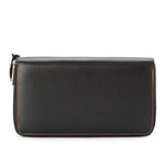 Havana * Beige * Black Leather Wallet - Emeli Leather Store