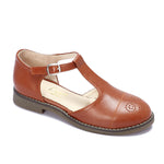 Havana Brogue Sandals - Emeli Leather Store