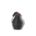 Black Lace Up Loafers - Emeli Leather Store