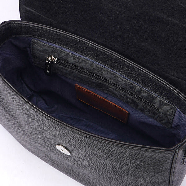 Black Flap Tassel Cossbody Bag